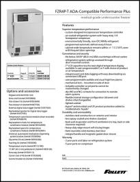FZR4P-T Performance Plus Undercounter Touchscreen Freezer - ADA-Compatible