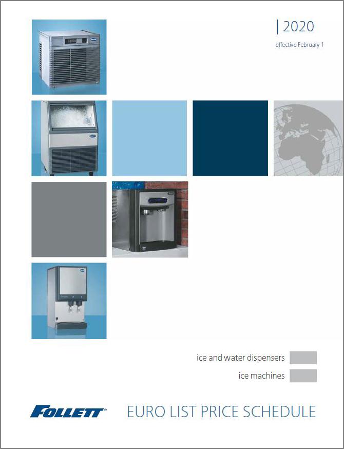 ice machines and dispensers price list Euros