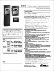 15 Series Countertop Ice and Water Dispensers (French)