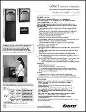 7 Series Countertop Ice and Water Dispenser (French)
