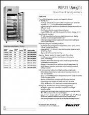 REF25 Upright Blood Bank Refrigerator