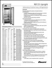 REF25 Upright Laboratory and Pharmacy Refrigerator