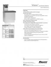 Vision EVU155N Series ice and water dispenser