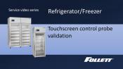 Touchscreen control probe validation