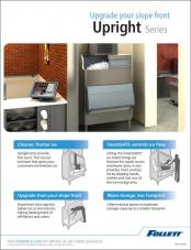 upright storage bin sell sheet
