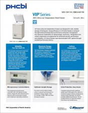 VIP Series Ultra-low temperature chest freezer - 3.0 cu ft capacity