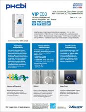 VIP ECO Series Ultra-low temperature upright freezer - 18.6 cu ft capacity