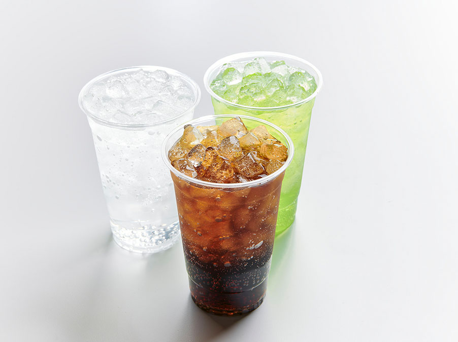 beverages with Chewblet ice