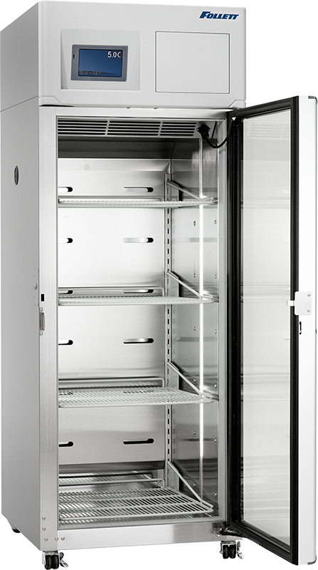 Infinity Series refrigerator with shelves