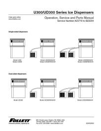 U300/UD300 Series Ice Dispensers