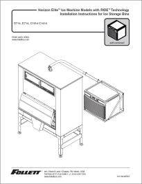 Horizon Elite D714/E714/C1014/C1414 with RIDE Technology for Ice Storage Bins
