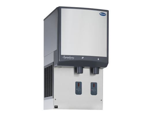 Follett 25HI414A-SI-00 - Ice dispenser, wall mount, SensorSAFE™ dispense, air-cooled, up to 425 lb. of Chewblet® nugget/ 24 hours, 25 lb. storage