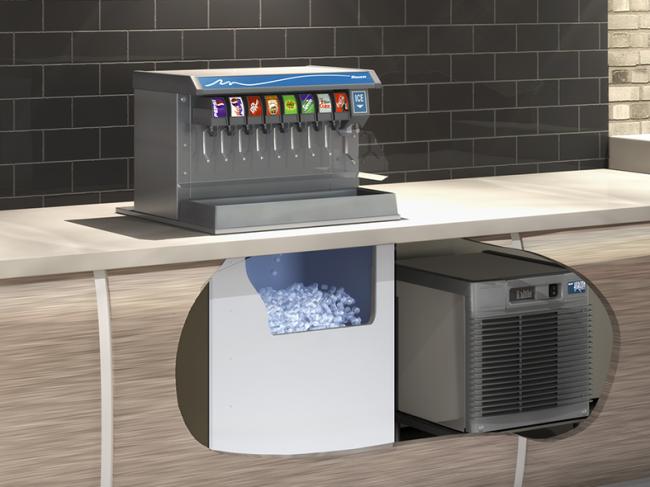 Vision ice and beverage dispenser