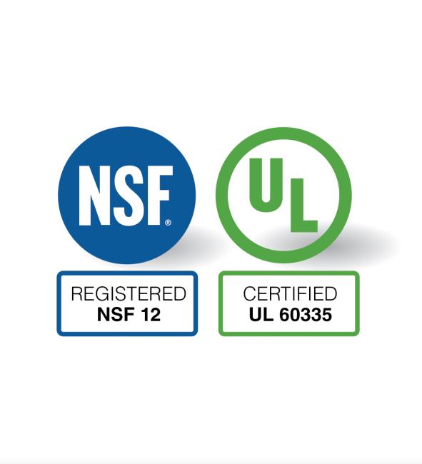 NSF and UL logos