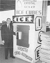 old ice merchandiser