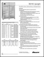 REF45 Upright Double Door Laboratory  Refrigerator