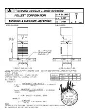 Symphony 25/50FB400A/W Series Freestanding, Slab Floor Seismic Information