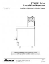EVU155N Series Ice and Water Dispensers