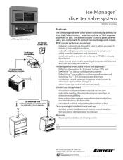 Ice Manager diverter valve system