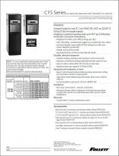 C15 Series countertop ice and water dispensers