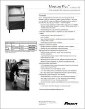 Maestro Plus Ice Machine Bin for Foodservice (international)