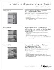 Accessories for Upright Refrigerators and Freezers (French)