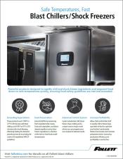 Blast Chillers - Safe Temperatures Fast