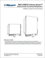 REF1i/REF2i Infinity Series Medical-Grade Countertop Refrigerators IOS Manual
