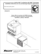 Horizon Elite D/E714, C1014, C1414 Series Ice Machines with RIDE Technology for Harmony