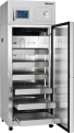 Infinity Blood Bank refrigerator with drawers and door open